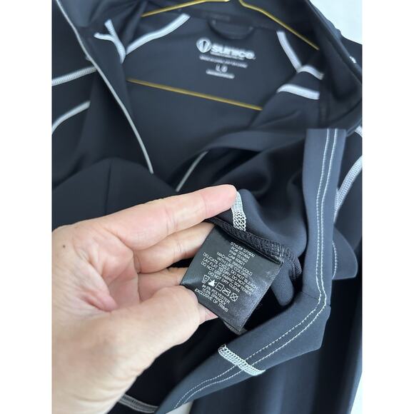 Sunice Women's Pullovwer 1/4 Zip Layer Technical SPF Black Sport Megan Black LG - Picture 6 of 10